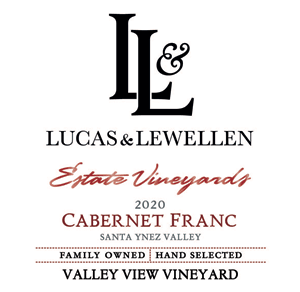 2020 Lucas & Lewellen Cabernet Franc front label