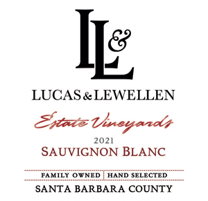 Lucas & Lewellen Sauvignon Blanc 2021 front label
