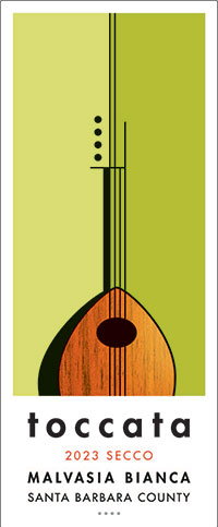 Toccata Malvasia Bianca "Secco" front label
