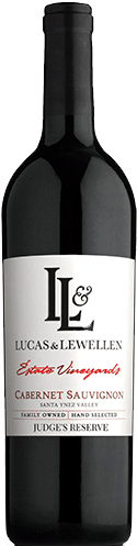 Lucas & Lewellen Judges Reserve Cabernet bottle