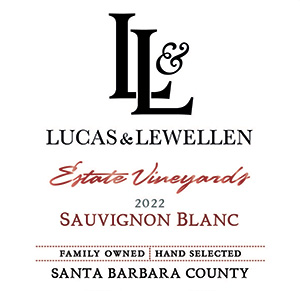 2022 Lucas & Lewellen Sauvignon Blanc front label
