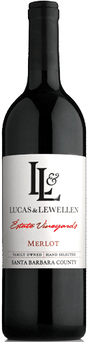Lucas & Lewellen Merlot bottle shot Lucas & Lewellen Merlot bottle shot