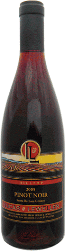 Lucas and Lewellen 2005 Hilltop Vineyard Pinot Noir Lucas and Lewellen 2005 Hilltop Vineyard Pinot Noir
