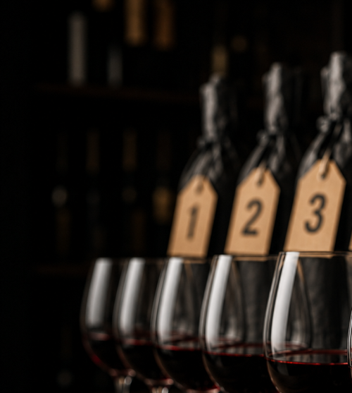 3 bottles of Cabernet with no labels 3 bottles of Cabernet with no labels