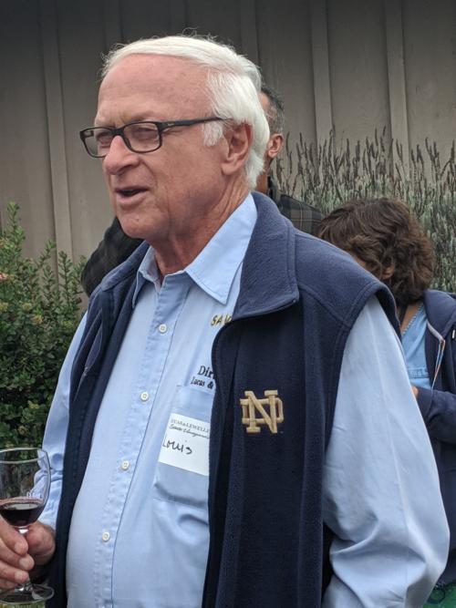 The Dirtman talks the dirt on the grapes at the Lucas & Lewellen Vineyard Tour