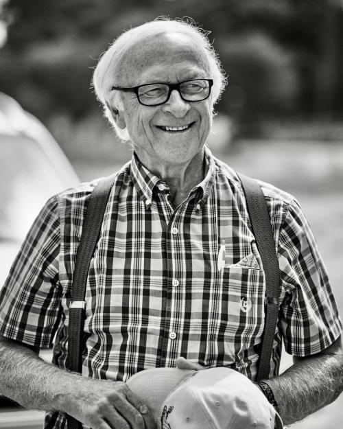 Photo of Louis Lucas smiling by Lance Batchelder Photo of Louis Lucas smiling by Lance Batchelder