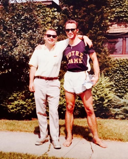 Louis' old track photo from Notre Dame. We call this one "Louis Legs" Louis' old track photo from Notre Dame. We call this one "Louis Legs"