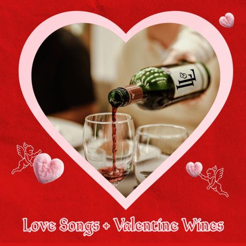 Wine in heart graphic Wine in heart graphic