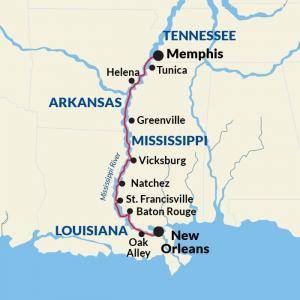 Memphis to New Orleans